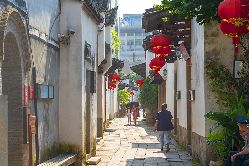 2019年6月28日，福州，三坊七巷風(fēng)光。