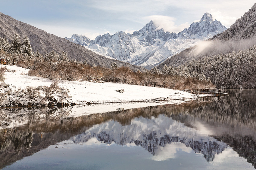 冬天，想起有雪的高原